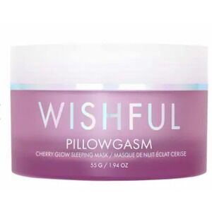 Wishful Pillowgasm Vitamin-Rich Cherry Glow Sleep‎ Mask BNIB